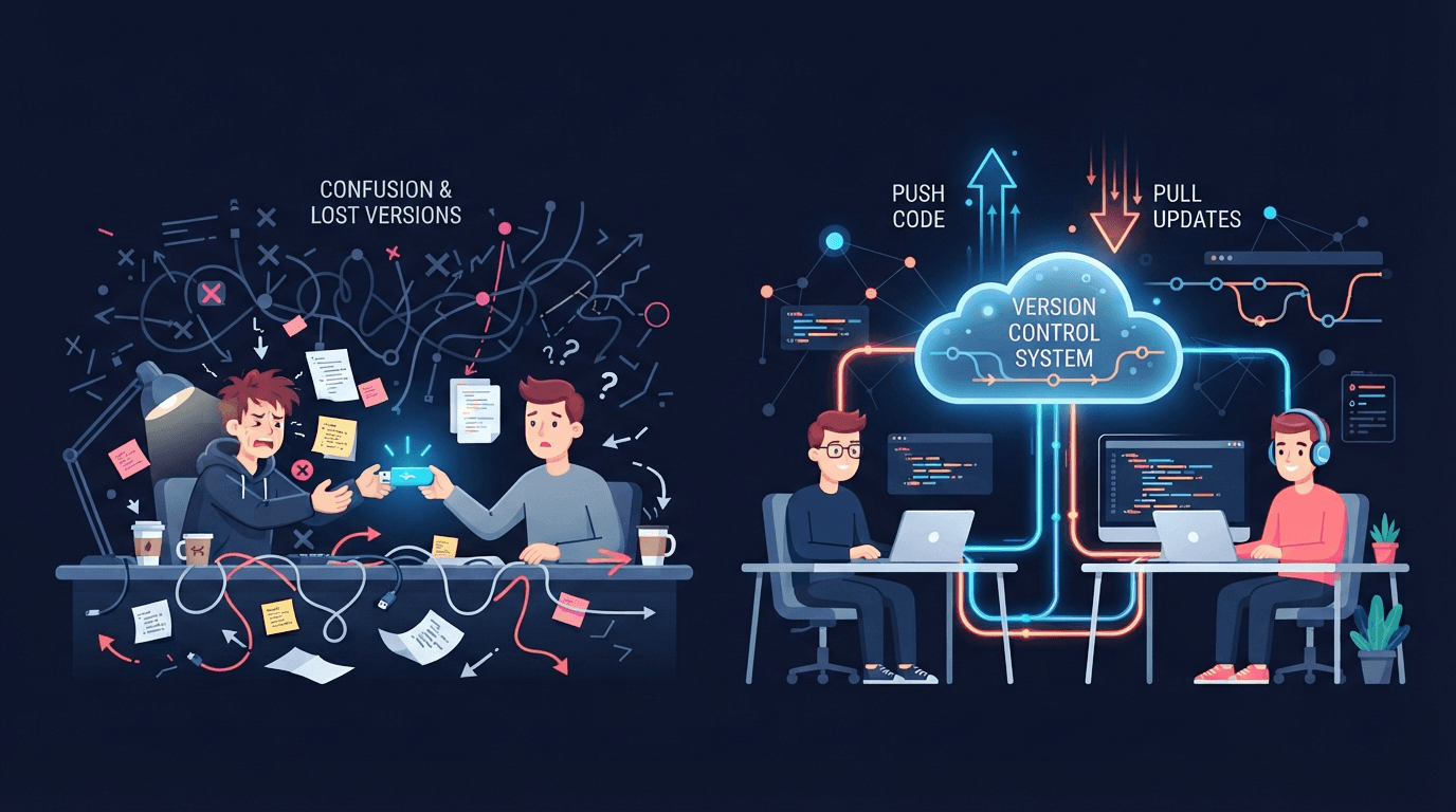 Why Version Control Exists: The Pendrive Problem | Git & GitHub